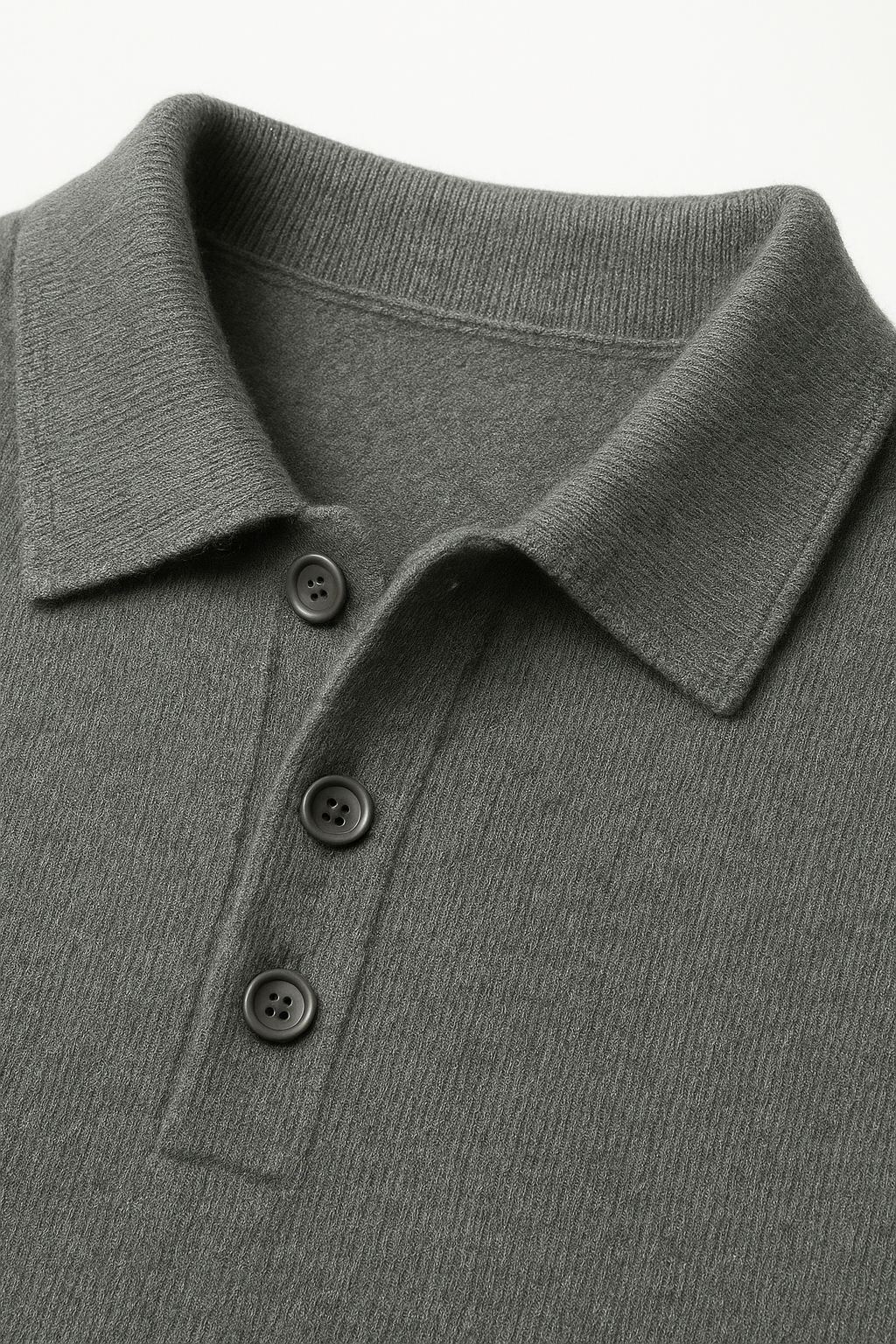 Alessandro Merino Polo Knit Mist Green