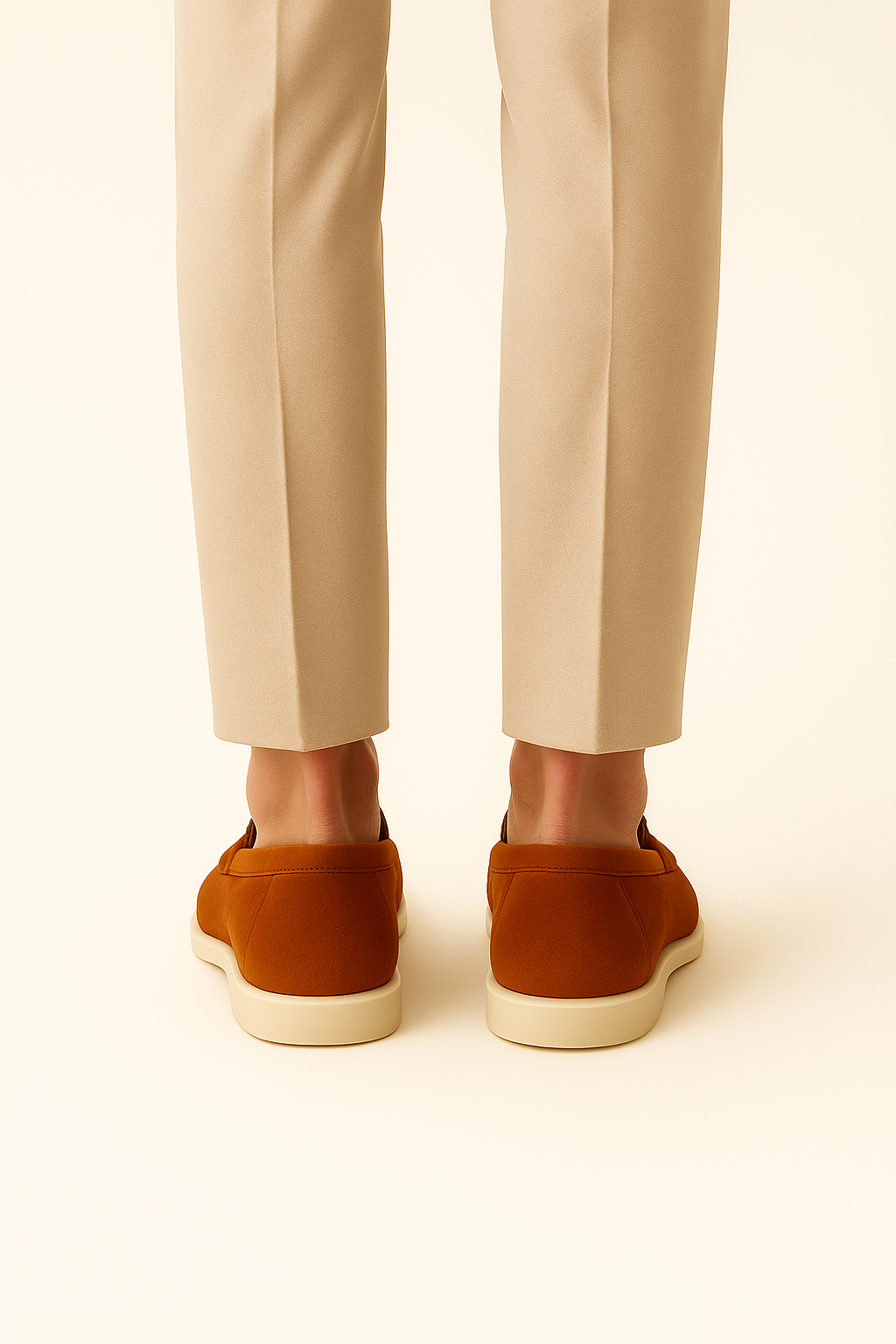 LeoMar V1 Suede Loafers Terracotta