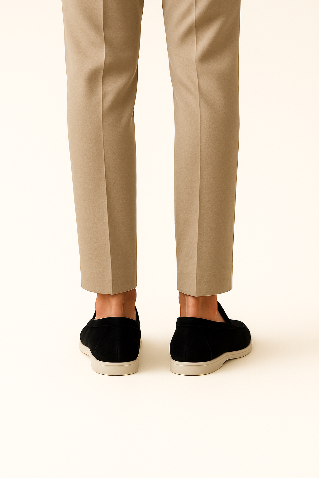 LeoMar V1 Suede Loafers Black