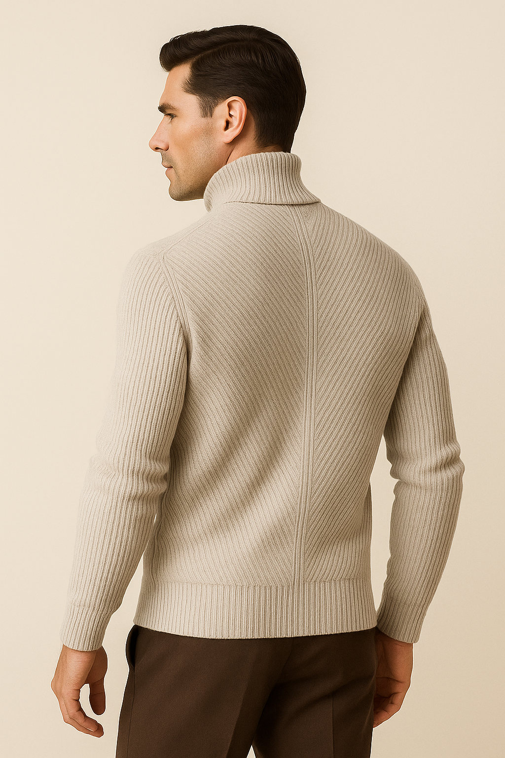 Montari Merino Wool Knit Grey