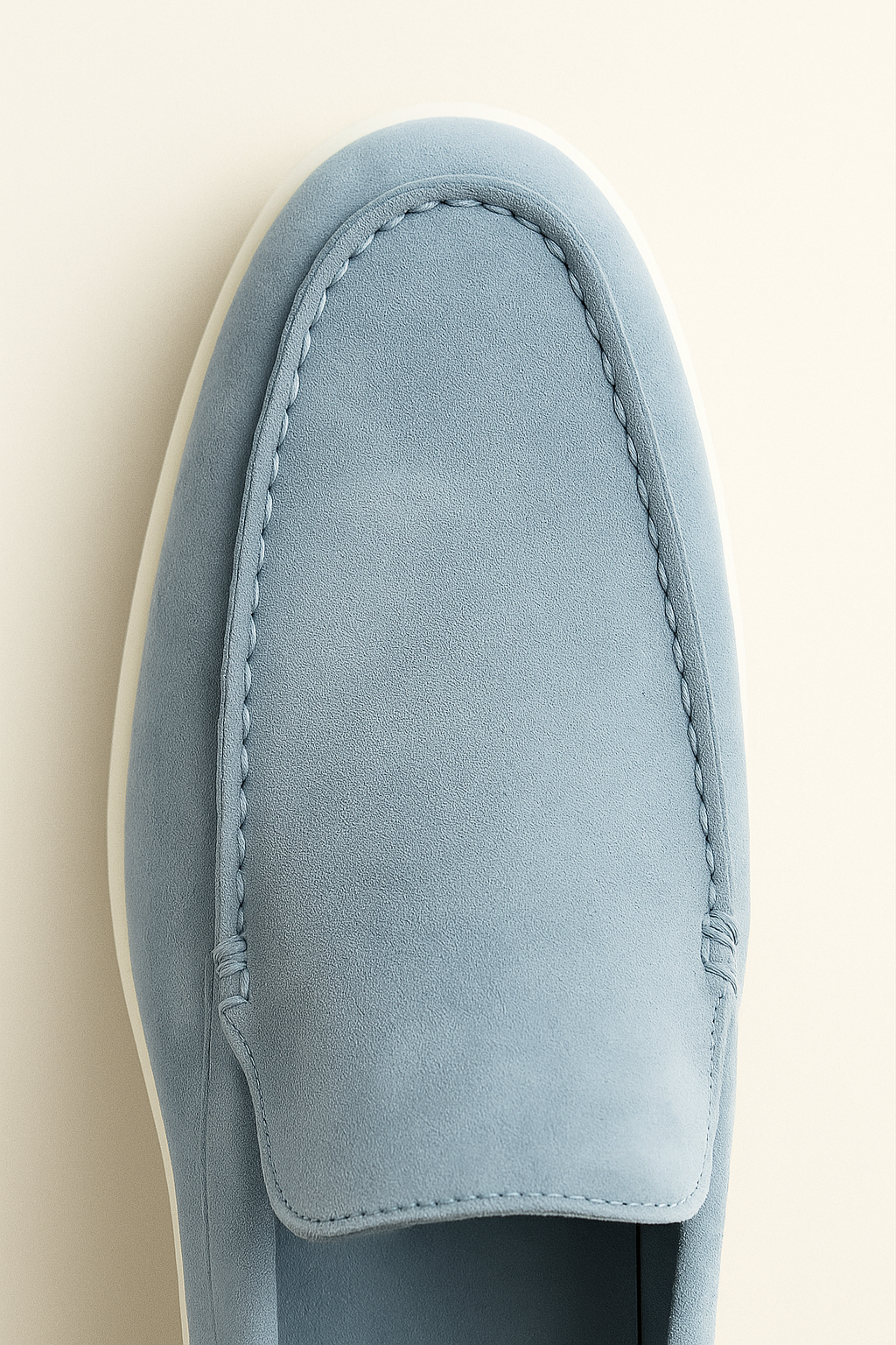 LeoMar V1 Suede Loafers Light Blue