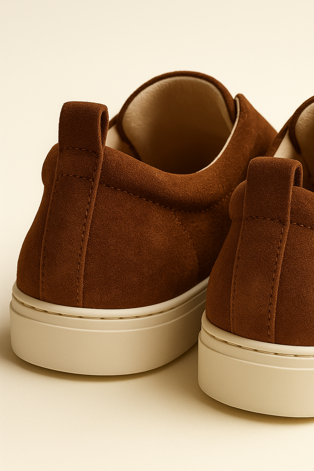 LeoMar V1 Suede Slip-On Brown