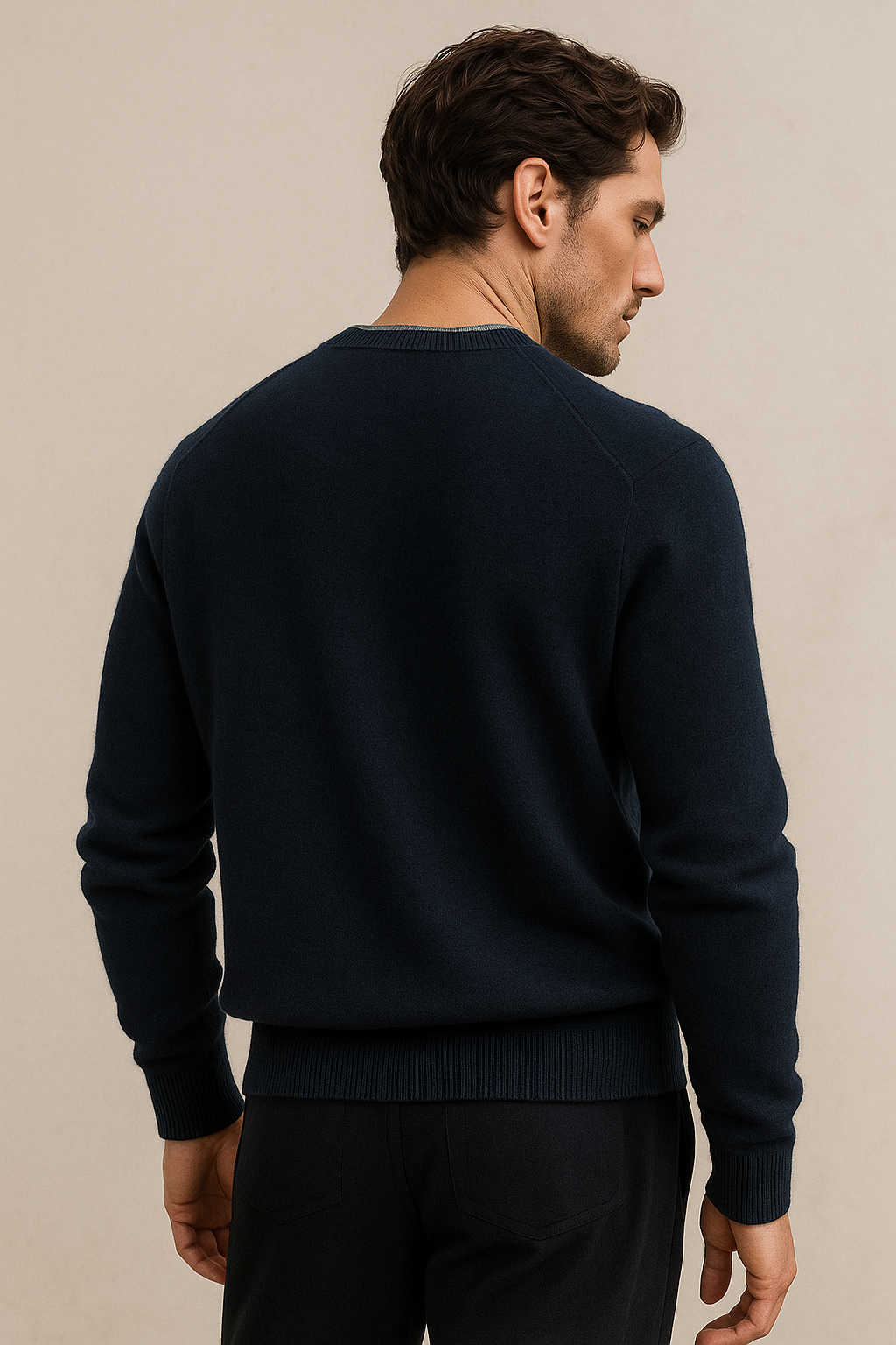 Marciano Cashmere Knit Navy