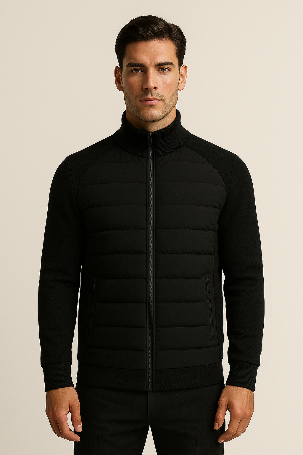 Bellori Wool Padded Jacket Black