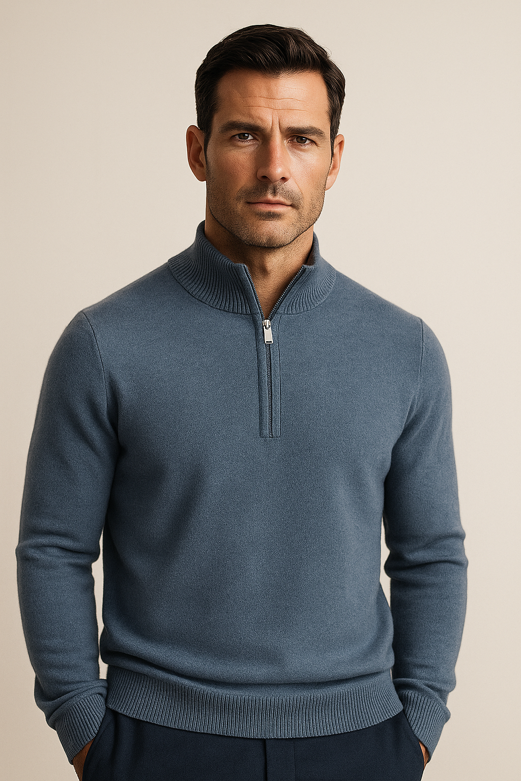 Varelli Quarter-Zip Blue