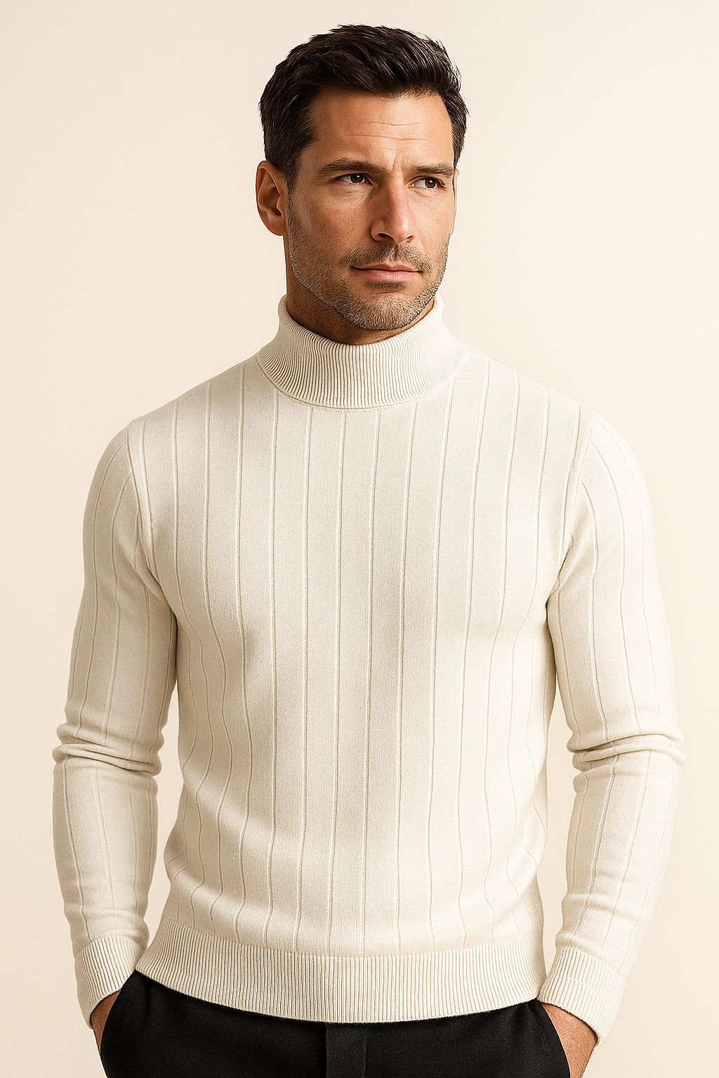 Arleno Turtleneck White