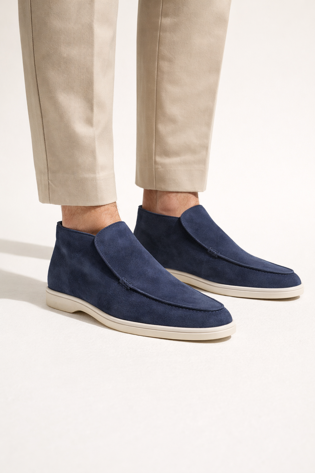 Arzano High Top Loafer Blue