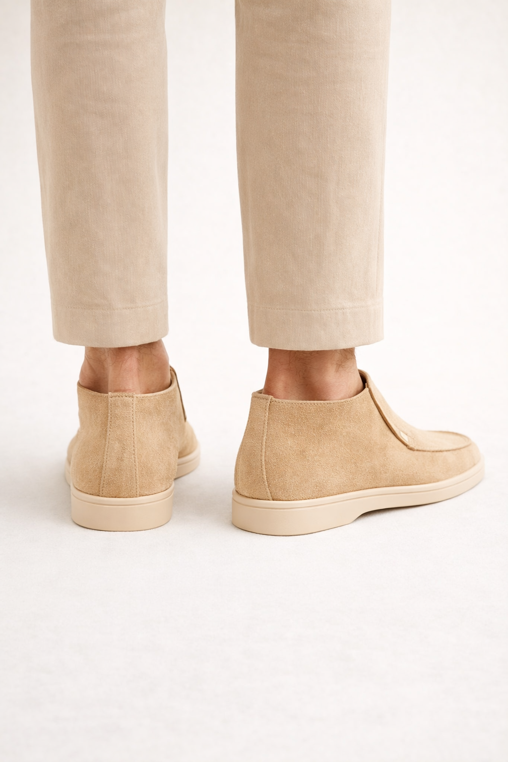 Arzano High Top Loafer Beige