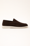 Leonis Suede Loafers Brown