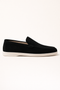 Leonis Suede Loafers Black