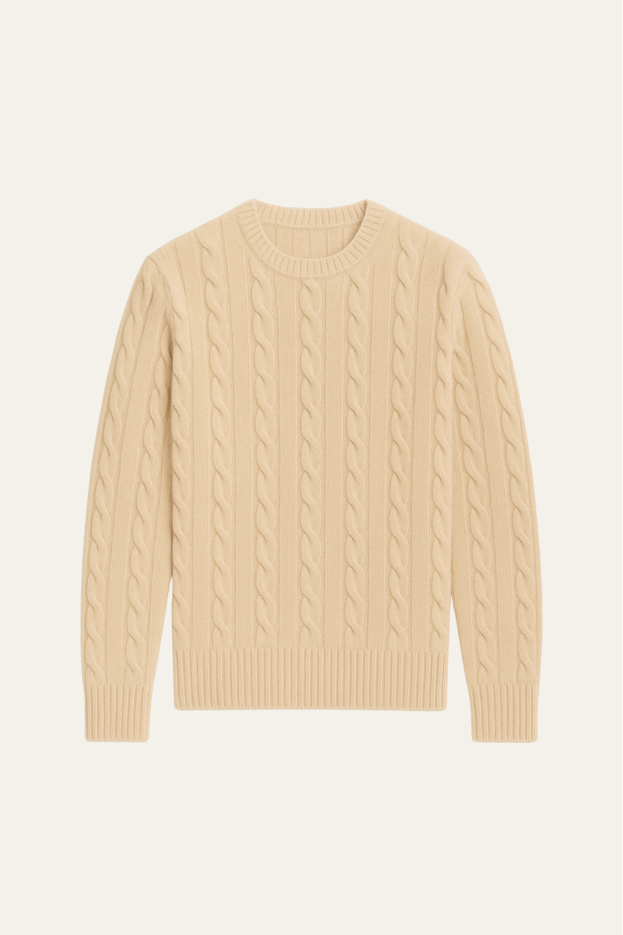 Soreno Cashmere Knit Beige