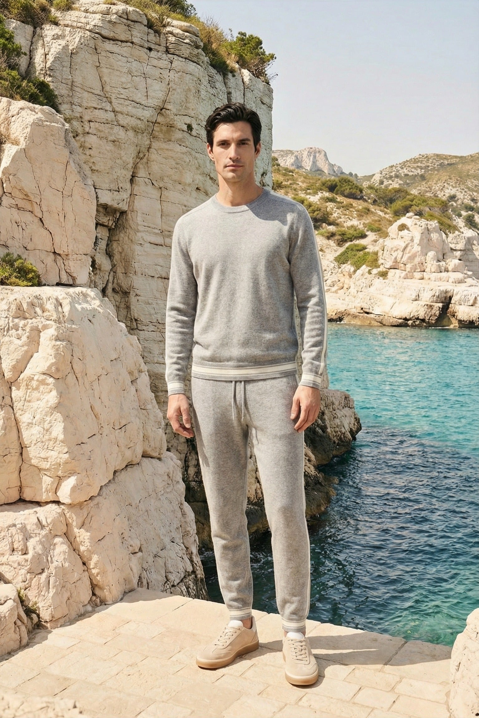 Leomar Cashmere Set Grey
