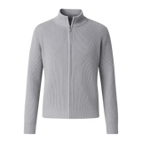 Roma Cashmere Cardigan Grey