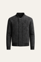 Montieri Suede Bomber Black