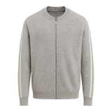 Lorenti Cashmere Zip Knit Grey