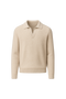 Marencio Cashmere Polo Knit Oatmeal