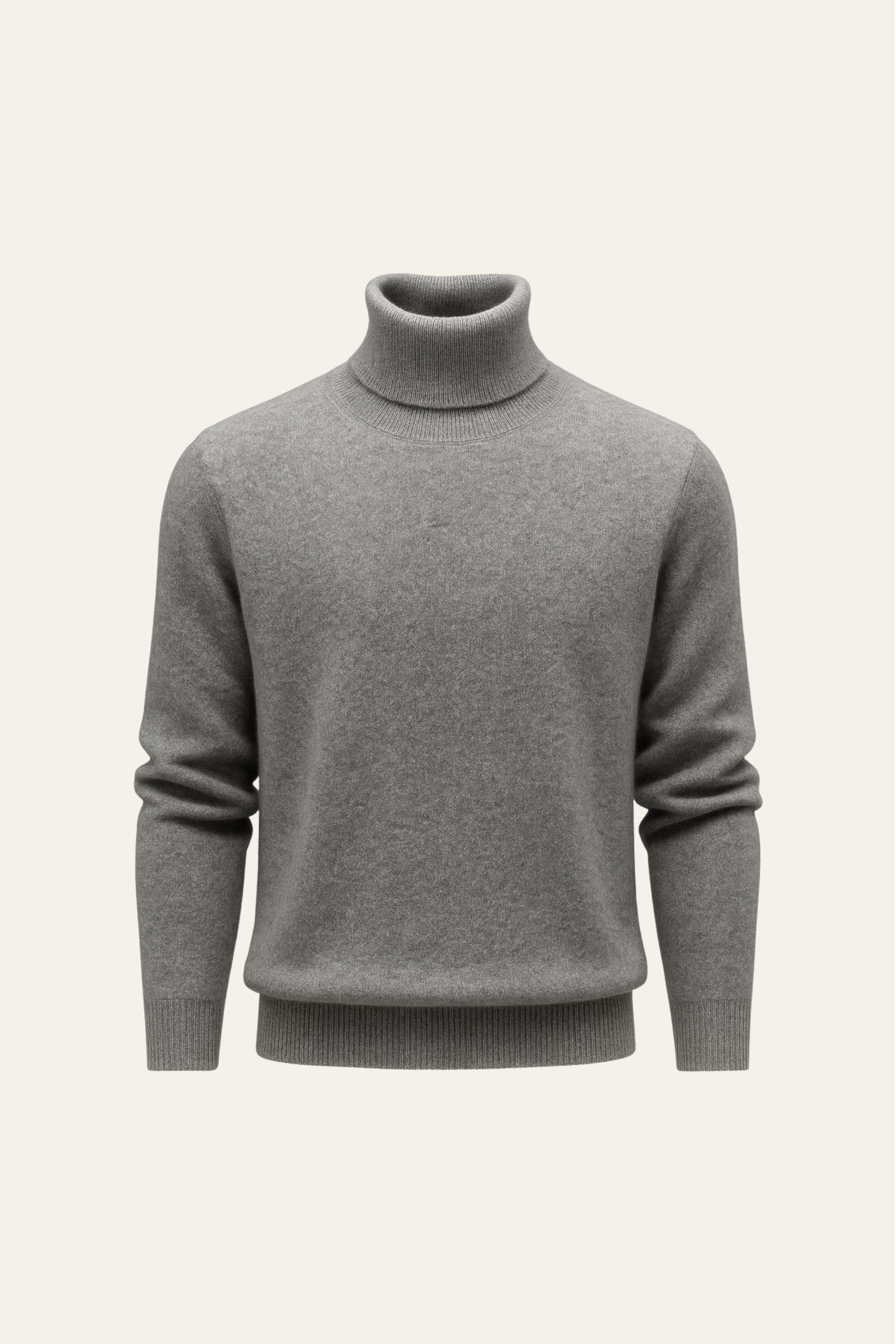 Avenzo Cashmere Turtleneck Grey