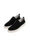 LeoMar V1 Suede Slip-On Black