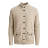 Giotto Cashmere Cardigan Sand