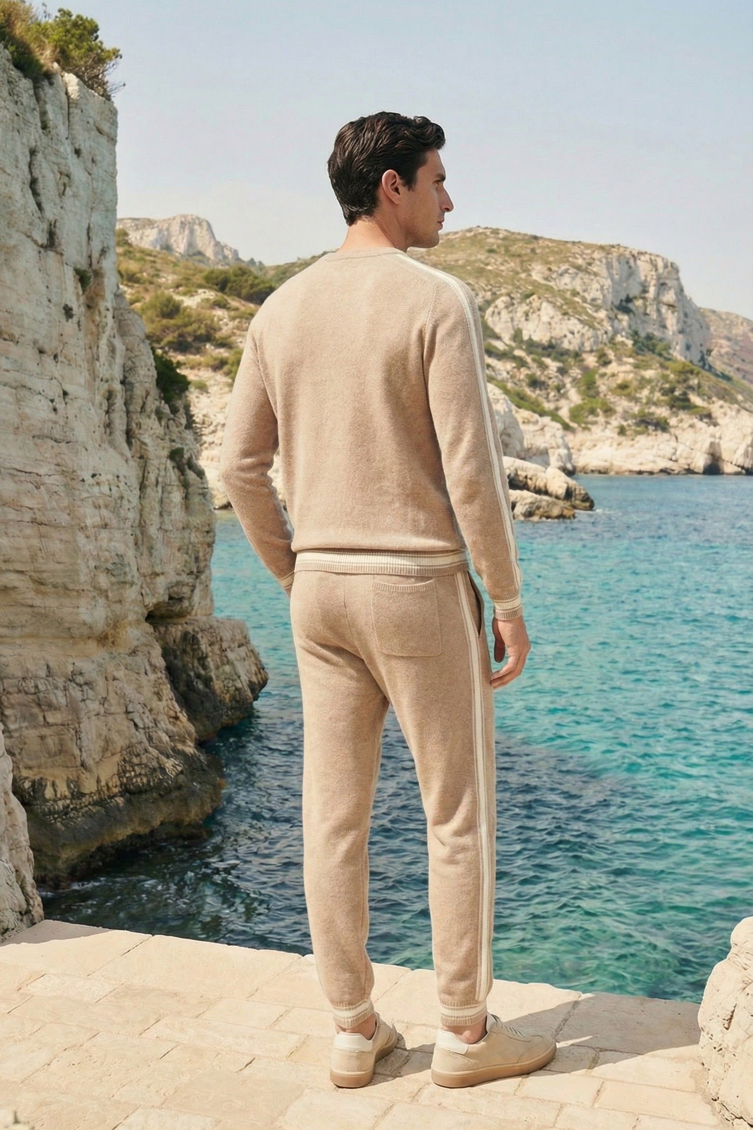 Leomar Cashmere Set Sand