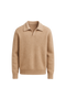Marencio Cashmere Polo Knit Light Brown