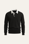 Valerio Polo Knit Black