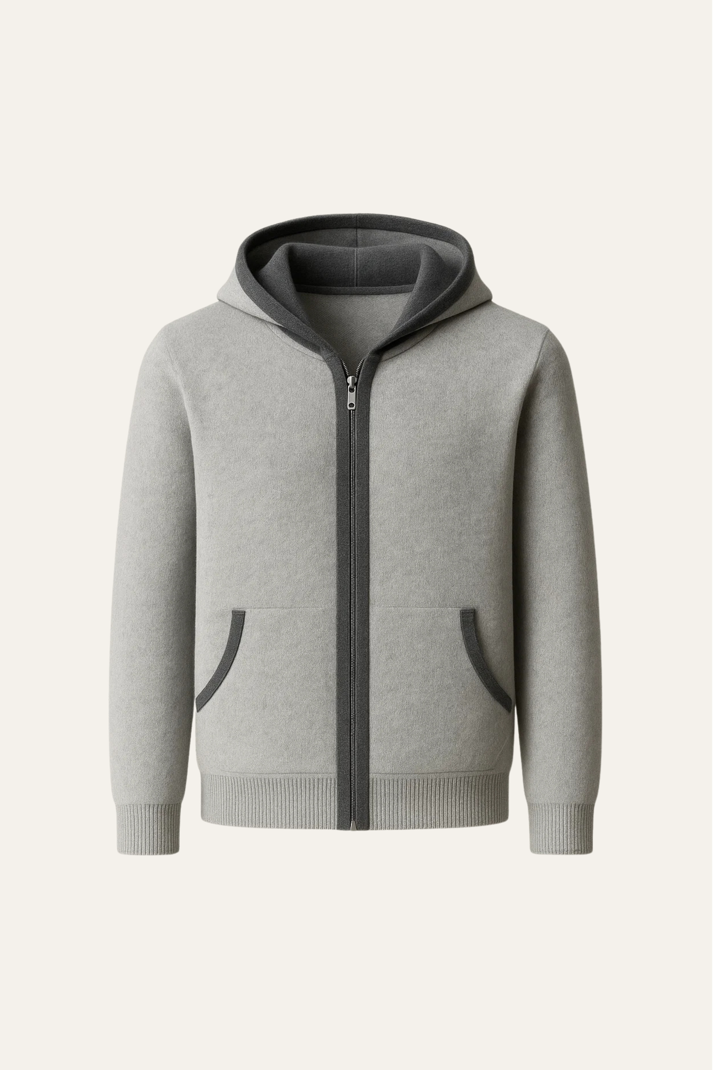 Sorano Hooded Cardigan Grey