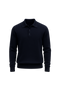 Alessandro Merino Polo Knit Navy