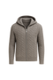 Talieri Hooded Cable Knit Grey