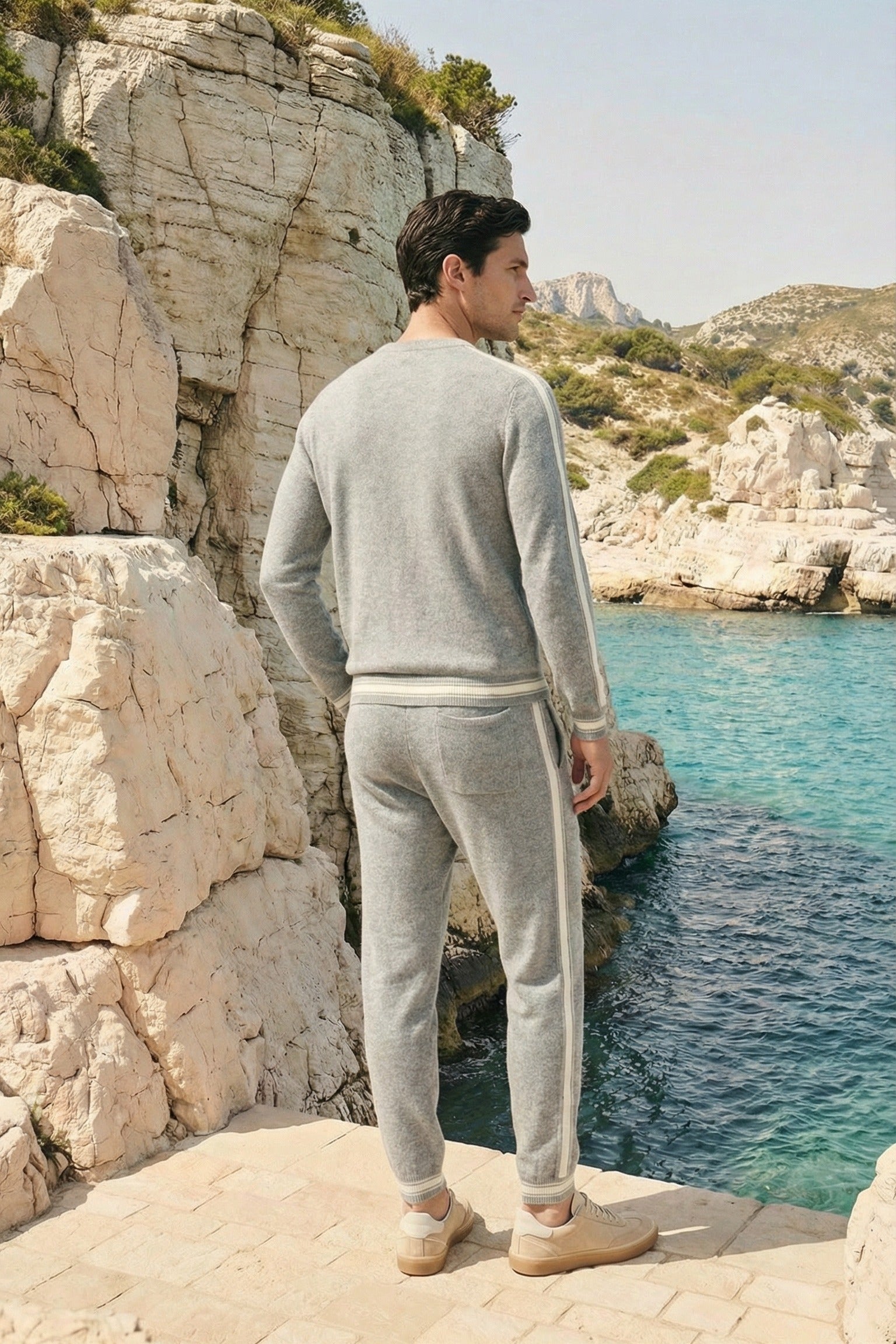 Leomar Cashmere Set Grey