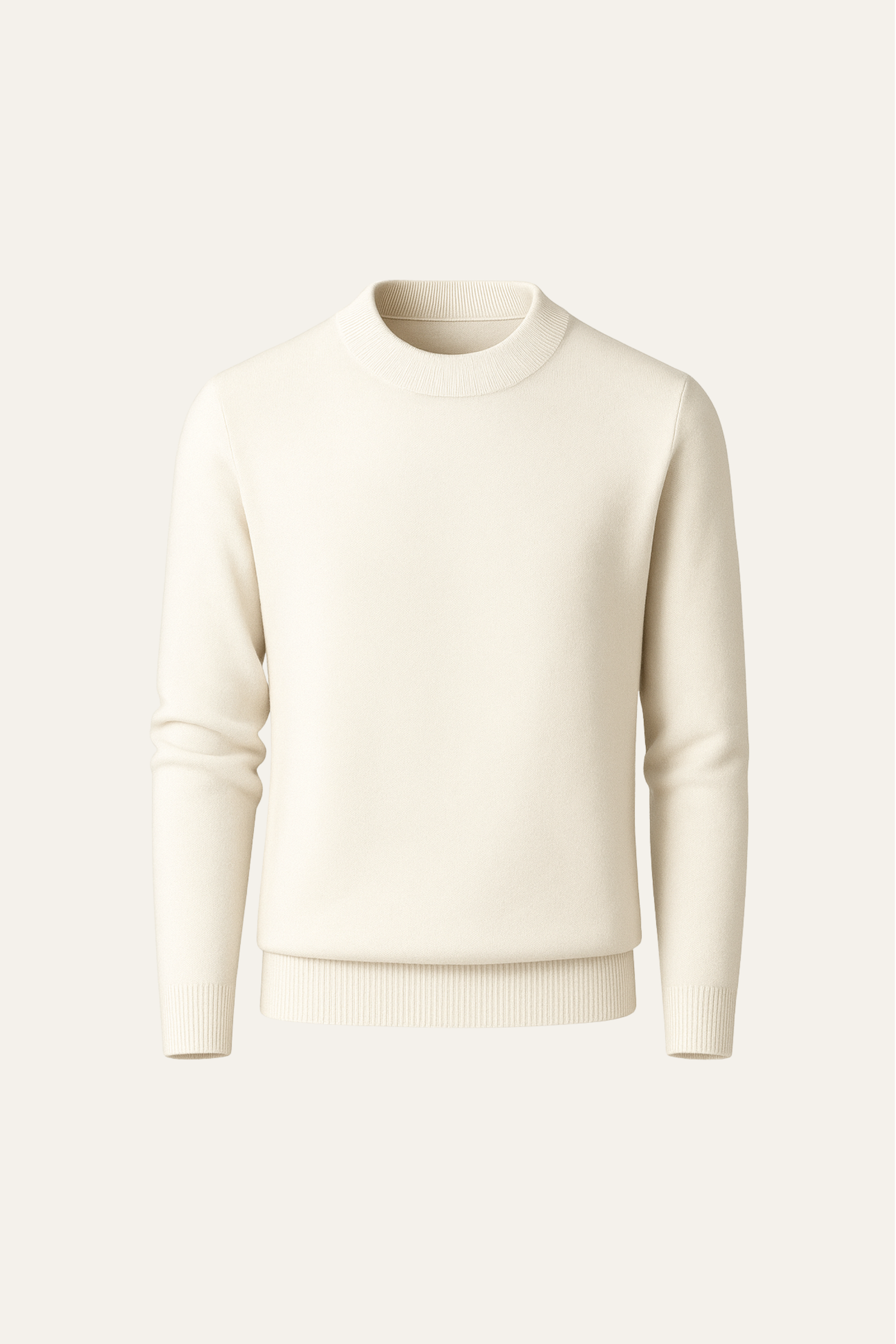 Marenzo Cashmere Crewneck Ivory