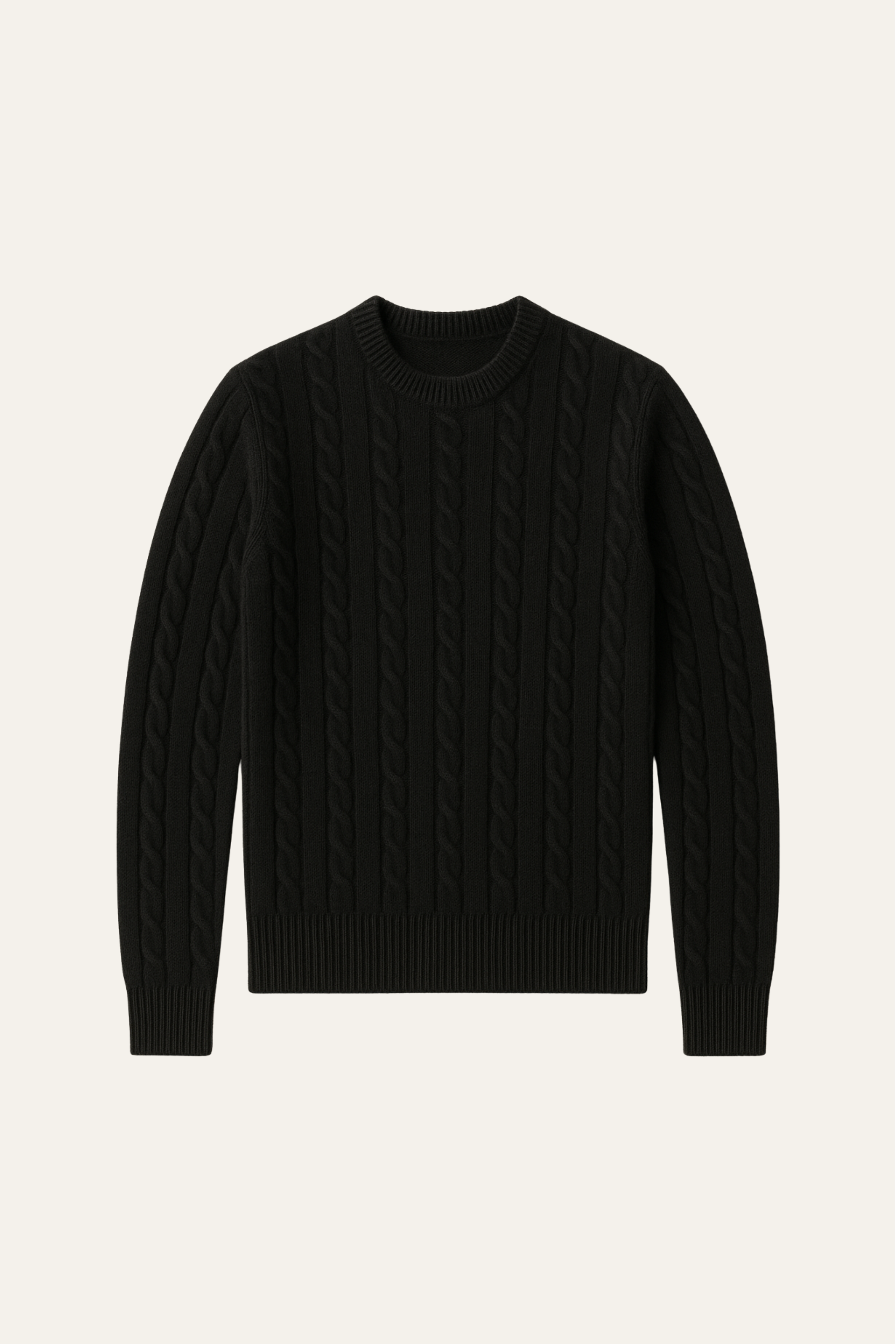 Soreno Cashmere Knit Black