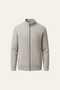 Sestino Merino Zip Knit Grey
