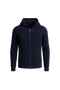 Amalfi Merino Hooded Sweater Navy