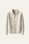 Lorenzo Cashmere Cardigan Ivory
