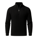 Medici Cable Knit Black