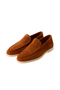 Leonis Suede Loafers Terracotta