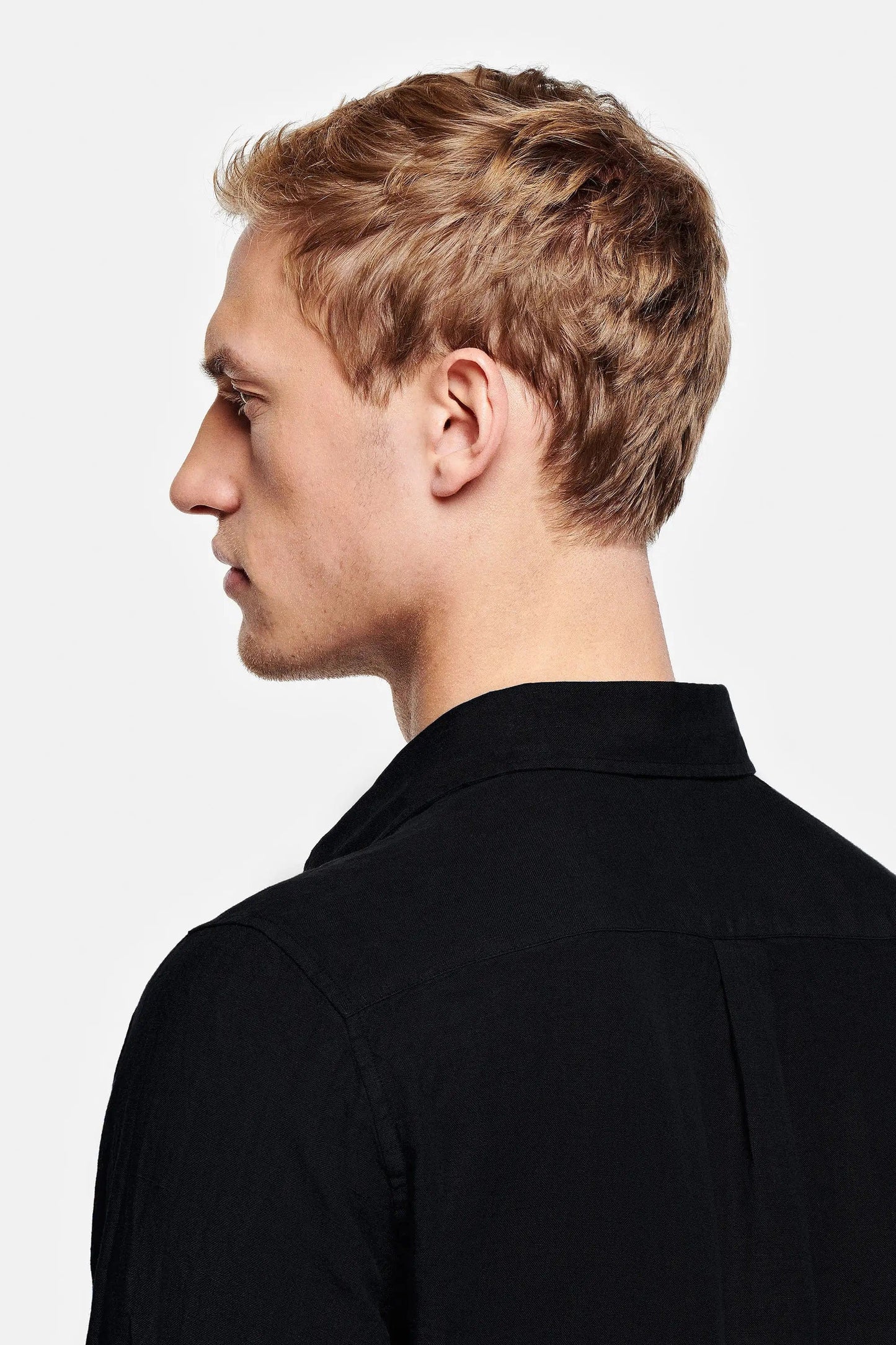 Linen Shirt Black