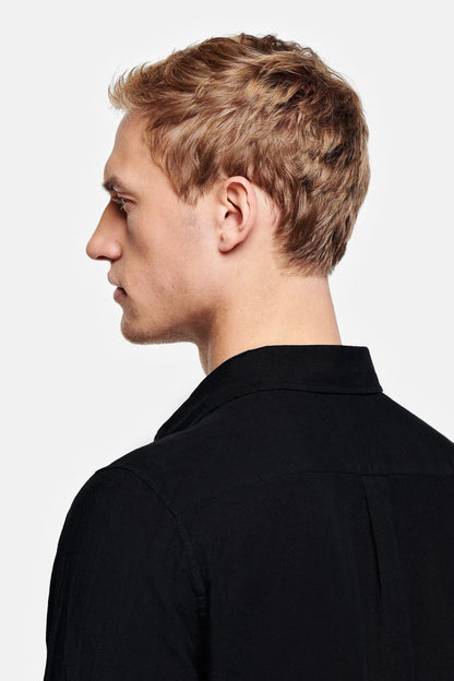 Linen Shirt Black