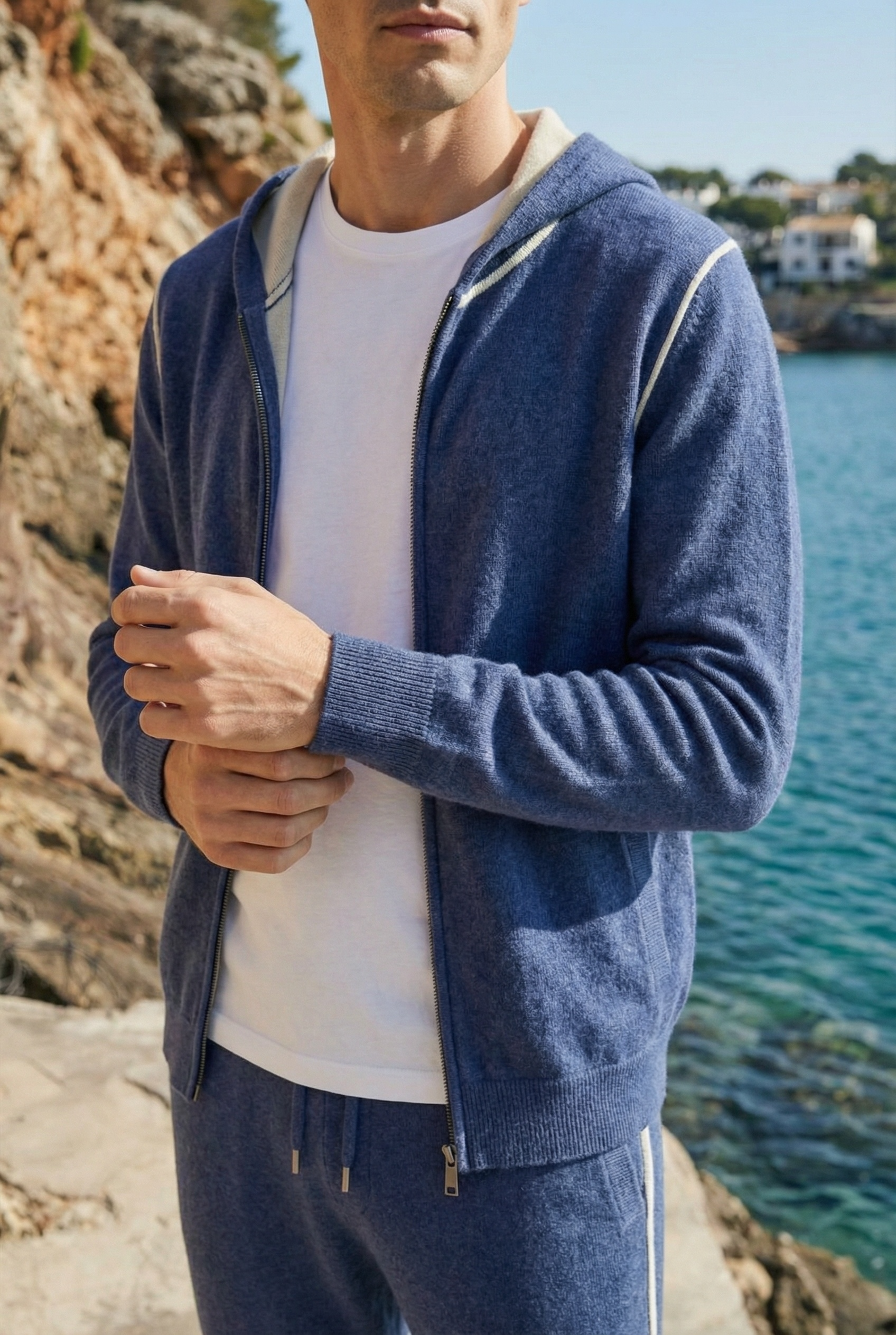 Leonis Cashmere Set Blue