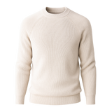Ravello Wool Crewneck Beige