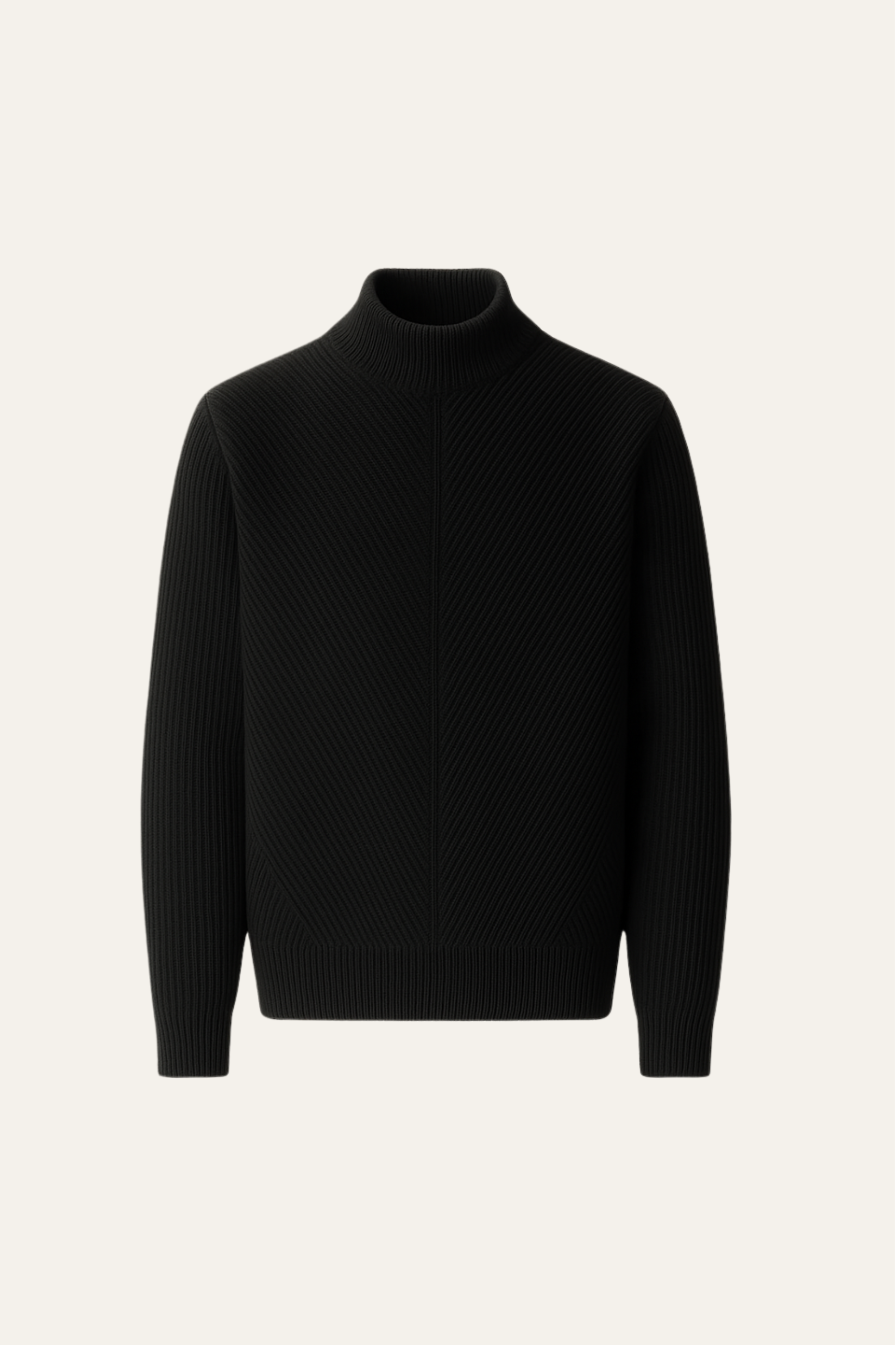 Montari Merino Wool Knit Black