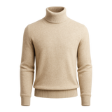 Avenzo Cashmere Turtleneck Beige