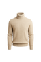 Avenzo Cashmere Turtleneck Beige