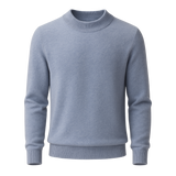 Marenzo Cashmere Crewneck Light Blue