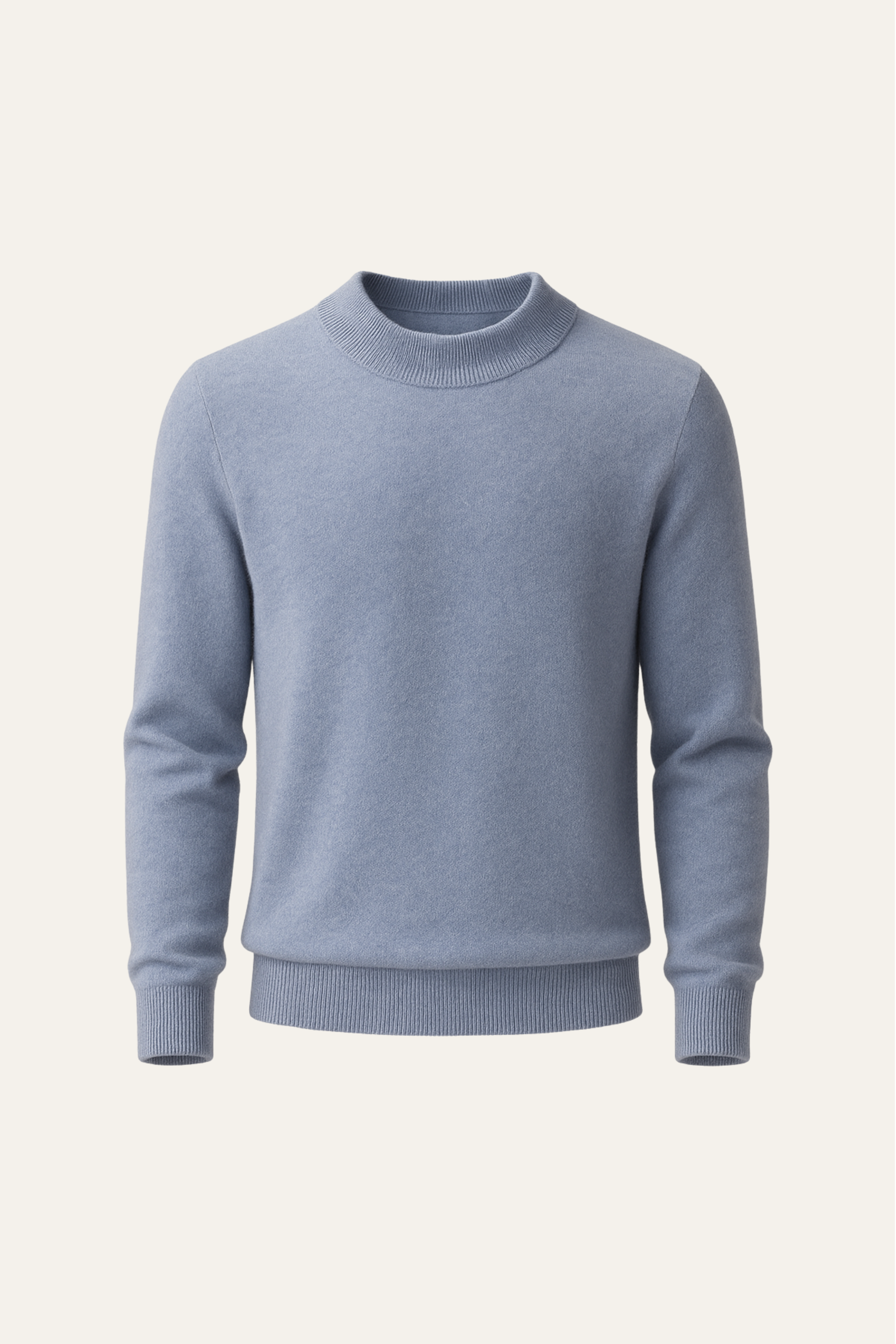 Marenzo Cashmere Crewneck Light Blue