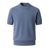 Lucerio Cashmere T-Shirt Blue