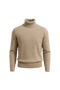 Avenzo Cashmere Turtleneck Dark Beige