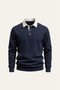 Valerio Polo Knit Navy
