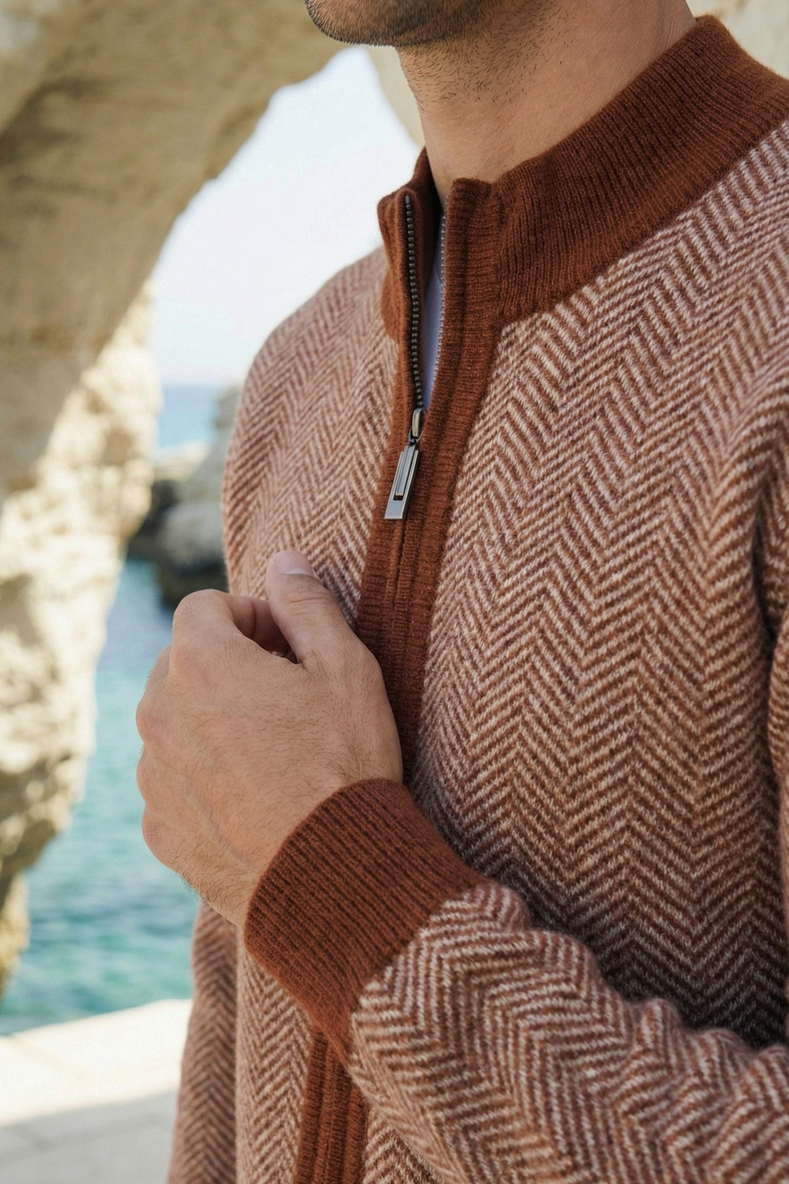 Neroli Zip Set Orange